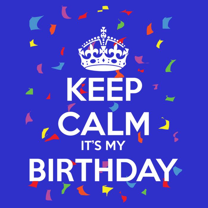 Keep Calm It s My Birthday Premium T-Shirt