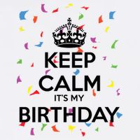 Keep Calm It s My Birthday Garment-Dyed Sweatshirt