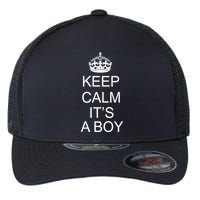 Keep Calm It's A Boy Flexfit Unipanel Trucker Cap