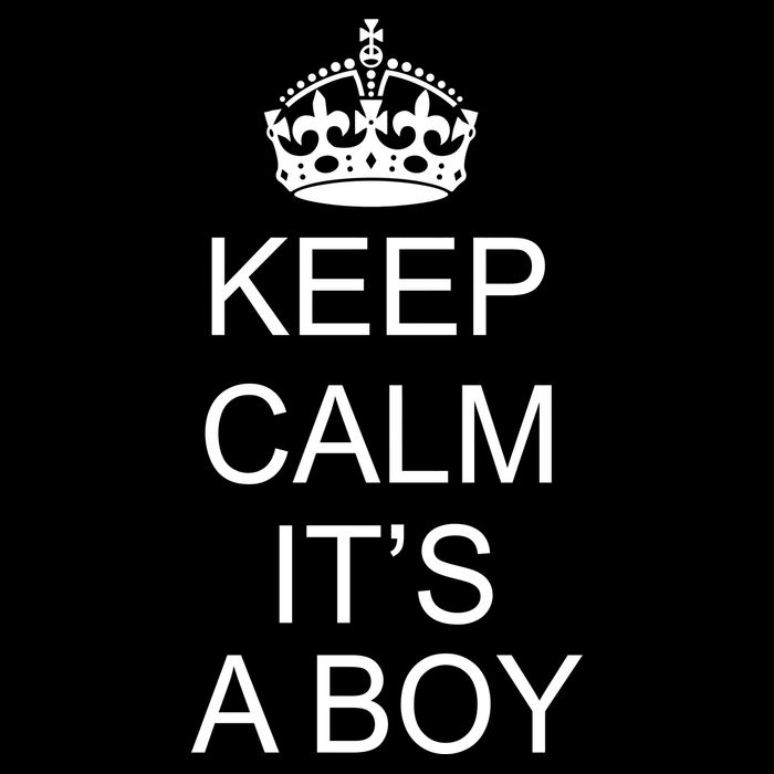 Keep Calm It's A Boy Backpack