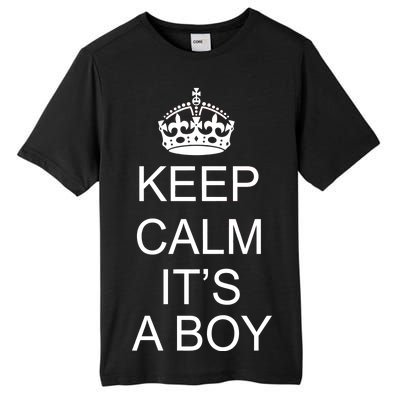 Keep Calm It's A Boy Tall Fusion ChromaSoft Performance T-Shirt