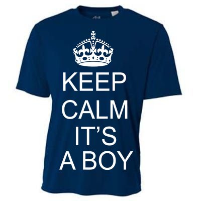 Keep Calm It's A Boy Cooling Performance Crew T-Shirt