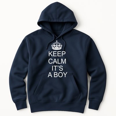 Keep Calm It's A Boy Hoodie