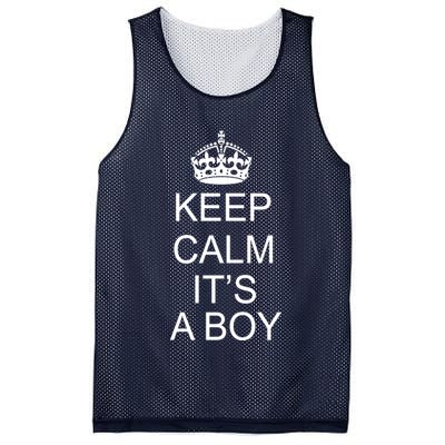 Keep Calm It's A Boy Mesh Reversible Basketball Jersey Tank