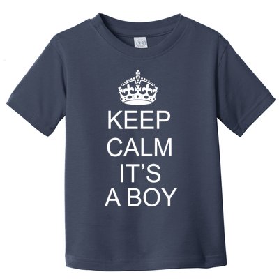Keep Calm It's A Boy Toddler T-Shirt