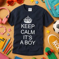 Keep Calm It's A Boy Kids T-Shirt