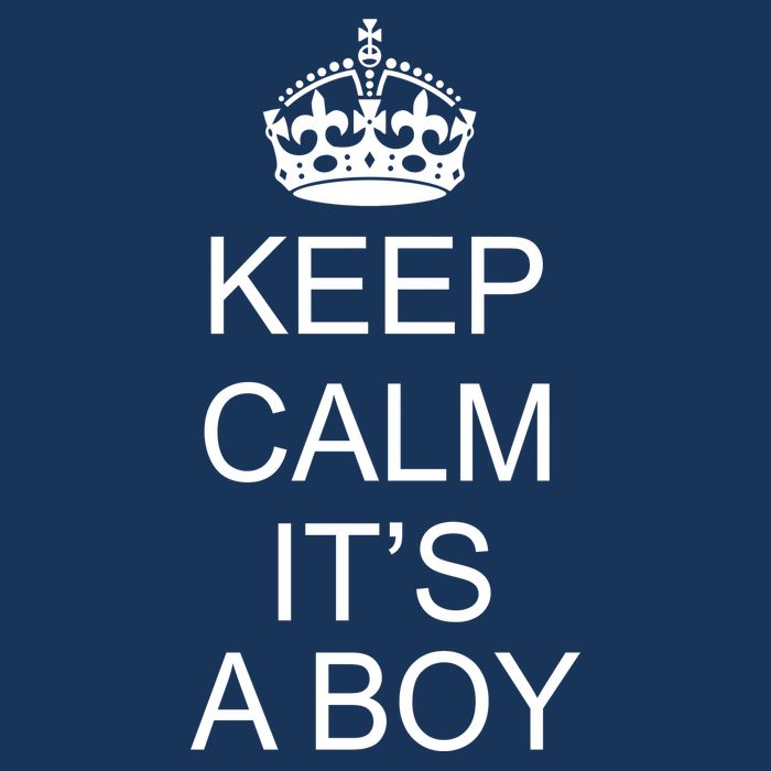 Keep Calm It's A Boy Kids T-Shirt