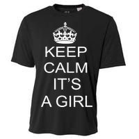 Keep Calm It's A Girl Cooling Performance Crew T-Shirt