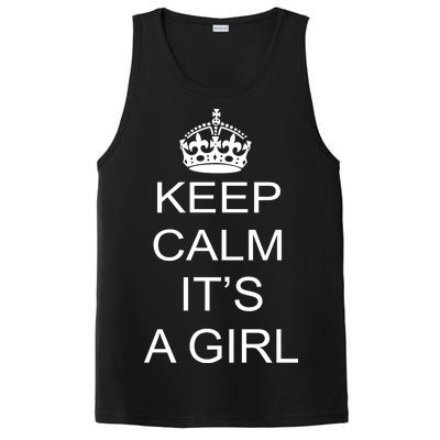 Keep Calm It's A Girl PosiCharge Competitor Tank