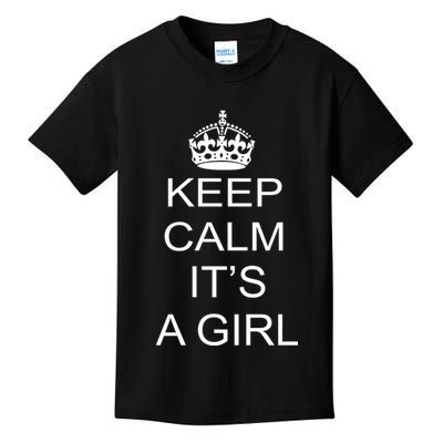 Keep Calm It's A Girl Kids T-Shirt