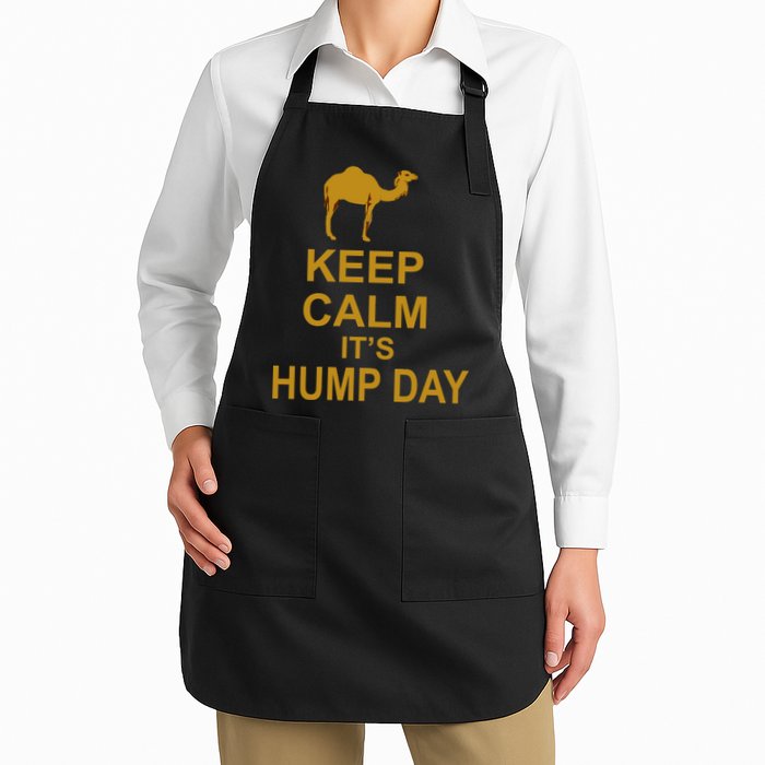 Keep calm, it's hump day Apron