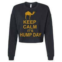 Keep calm, it's hump day Cropped Pullover Crew