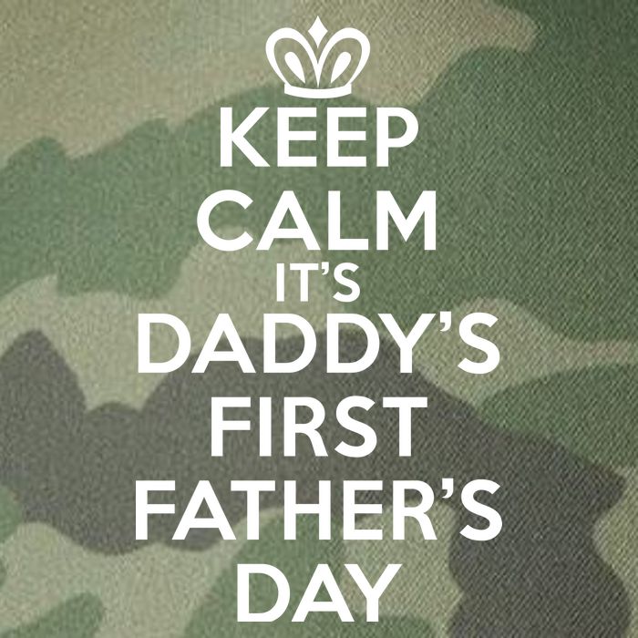 Keep Calm It's My Daddy's First Father's Day Legacy Tie Dye Trucker Hat