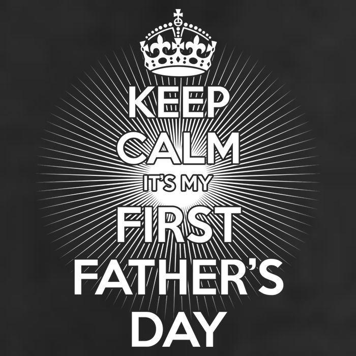 Keep Calm It's My First Father's Day Premium Pullover Hoodie