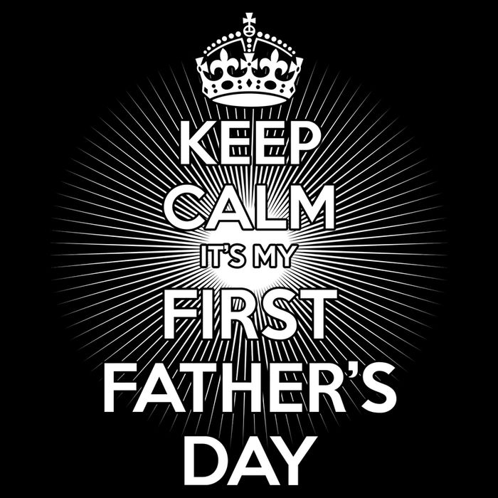 Keep Calm It's My First Father's Day Wool Snapback Cap