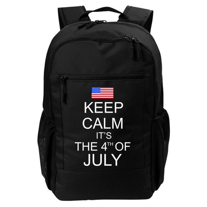Keep Calm It's The 4th of July USA Flag Backpack
