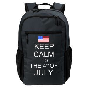 Keep Calm It's The 4th of July USA Flag Daily Commute Backpack