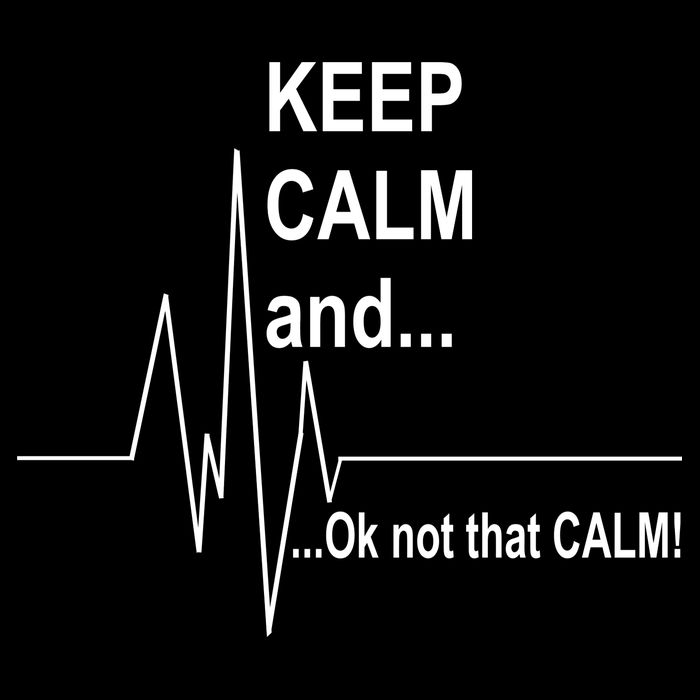 Keep calm Ok Not that calm Tall T-Shirt