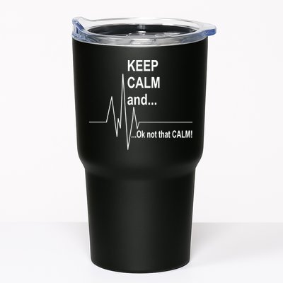 Keep calm Ok Not that calm Tumbler