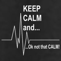 Keep calm Ok Not that calm Hat