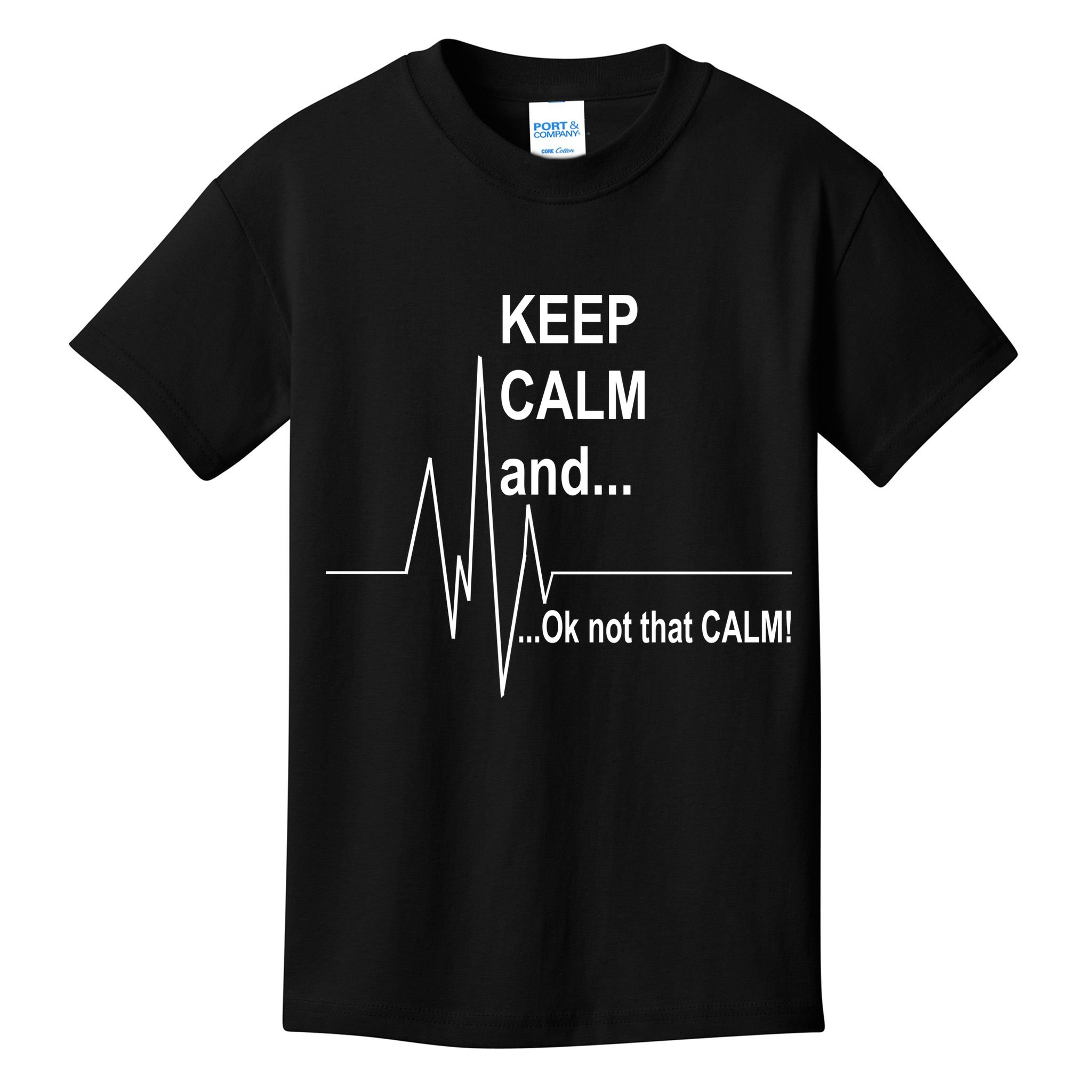 Keep calm Ok Not that calm Kids T-Shirt
