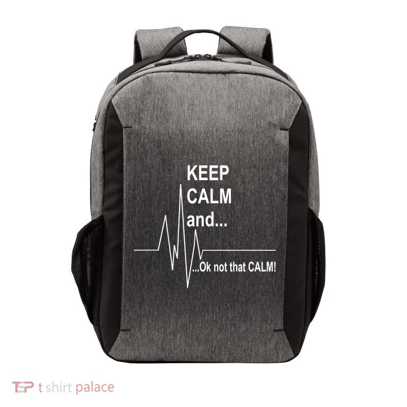 Keep calm Ok Not that calm Vector Backpack