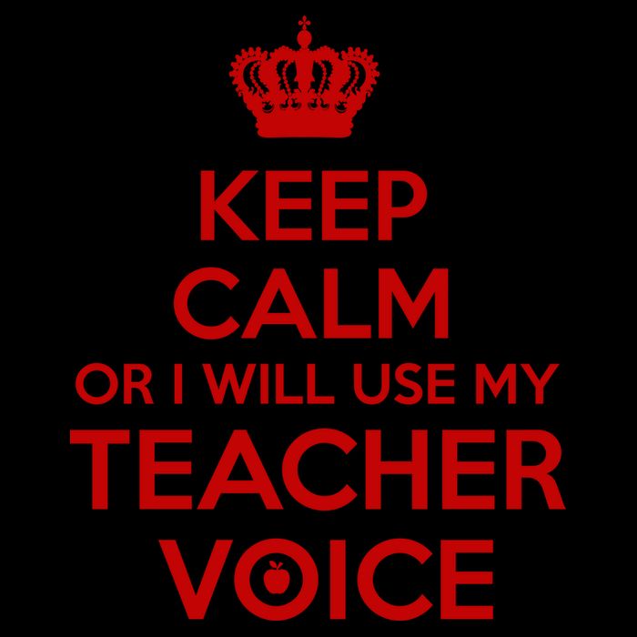 Keep Calm Or I Will Use My Teacher Voice Mug