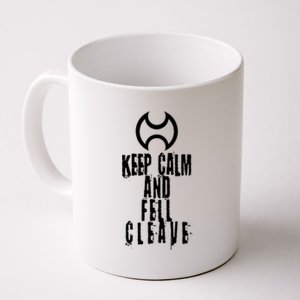 Keep Cam And Fell Cleave FF14 Warrior Coffee Mug