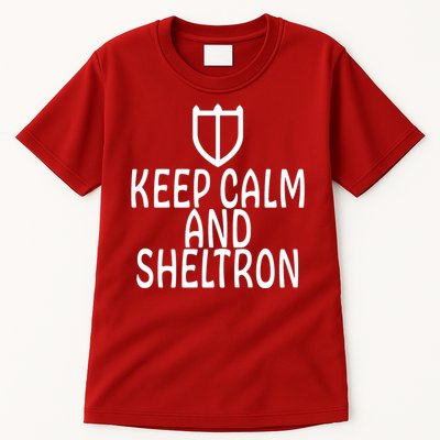 Keep Cam And Sheltron FF14 Paladin Tall T-Shirt
