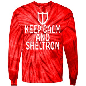 Keep Cam And Sheltron FF14 Paladin Tie-Dye Long Sleeve Shirt