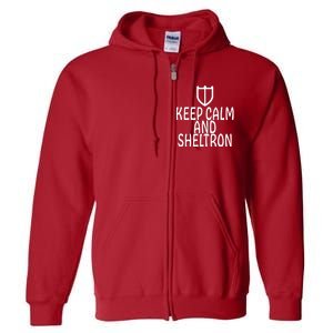 Keep Cam And Sheltron FF14 Paladin Full Zip Hoodie