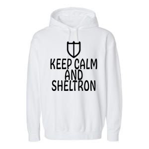 Keep Cam And Sheltron FF14 Paladin Garment-Dyed Fleece Hoodie