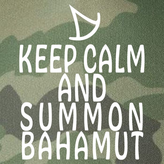 Keep Cam And Summon Bahamut FF14 Summoner Legacy Tie Dye Trucker Hat