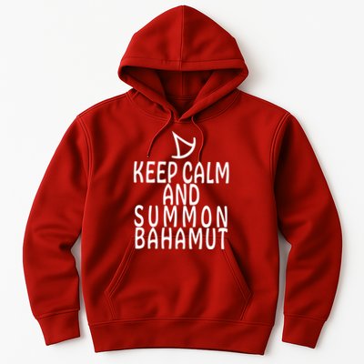 Keep Cam And Summon Bahamut FF14 Summoner Hoodie