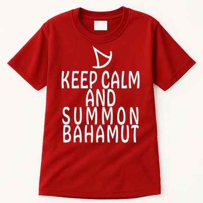 Keep Cam And Summon Bahamut FF14 Summoner Tall T-Shirt