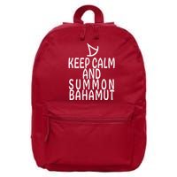 Keep Cam And Summon Bahamut FF14 Summoner 16 in Basic Backpack