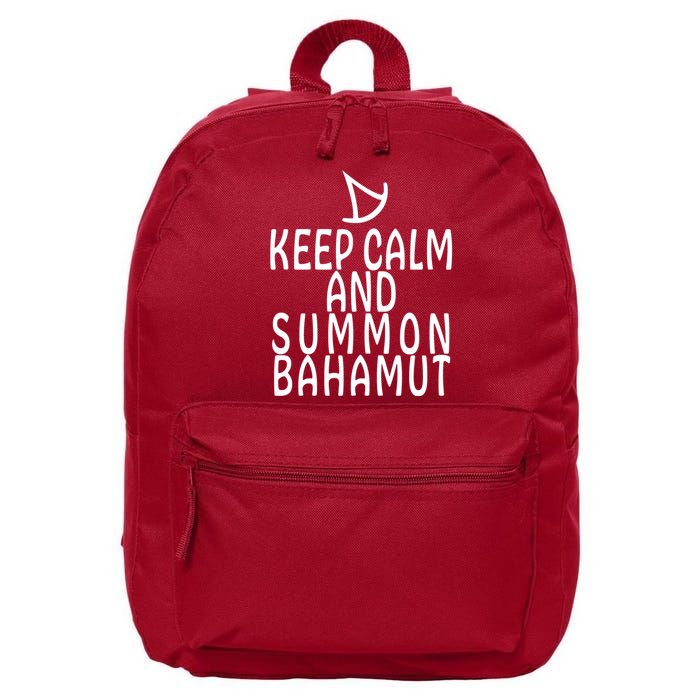 Keep Cam And Summon Bahamut FF14 Summoner 16 in Basic Backpack