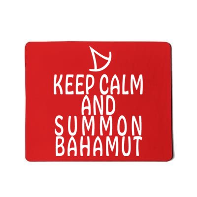 Keep Cam And Summon Bahamut FF14 Summoner Mousepad