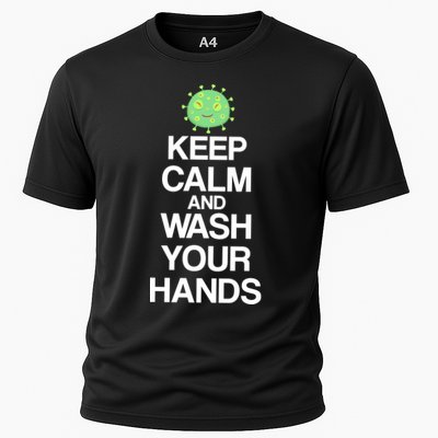 Keep Clam And Wash Your Hands Performance Shirt