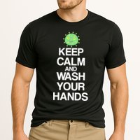 Keep Clam And Wash Your Hands Cooling Performance Crew T-Shirt