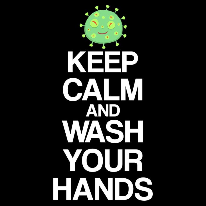 Keep Clam And Wash Your Hands T-Shirt