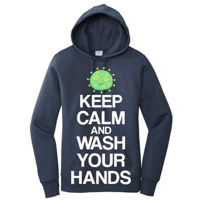 Keep Clam And Wash Your Hands Women's Pullover Hoodie