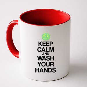 Keep Clam And Wash Your Hands Coffee Mug