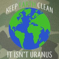Keep Earth Clean It Isn't Uranus Legacy Tie Dye Trucker Hat