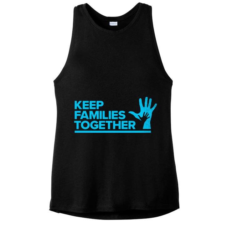 Keep Families Together Ladies PosiCharge Tri-Blend Wicking Tank