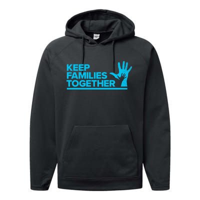 Keep Families Together Performance Fleece Hoodie