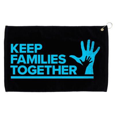 Keep Families Together Grommeted Golf Towel