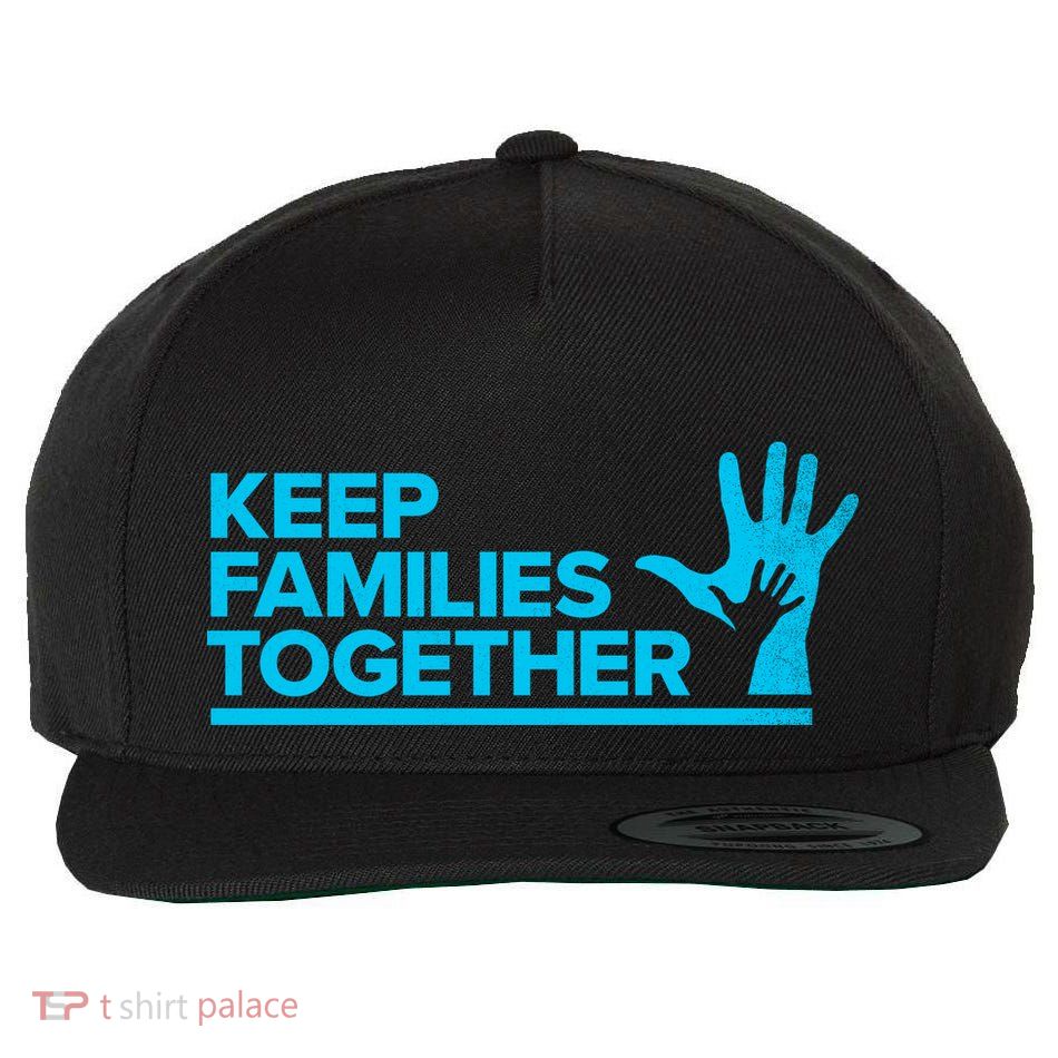 Keep Families Together Wool Snapback Cap