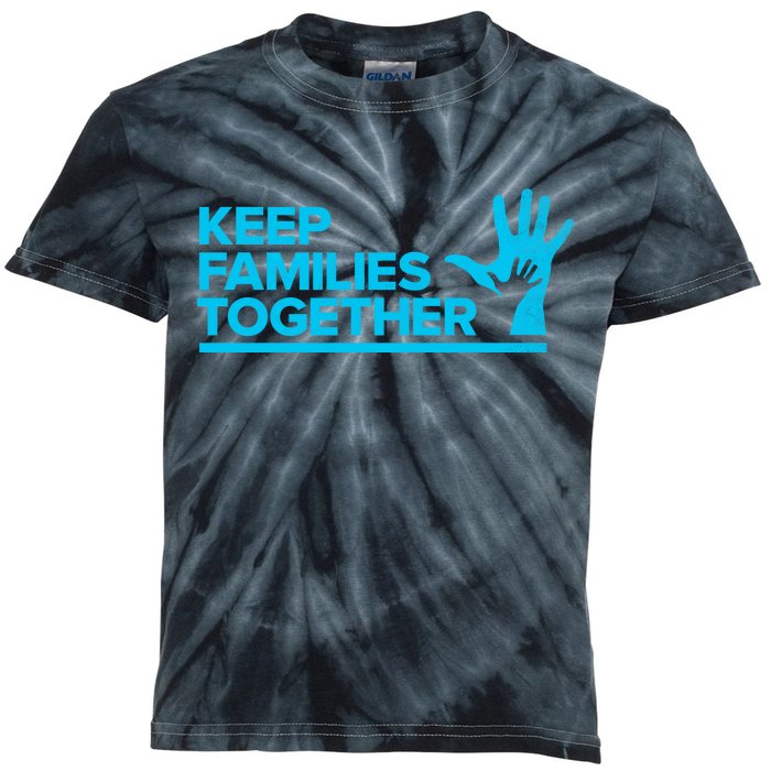 Keep Families Together Kids Tie-Dye T-Shirt