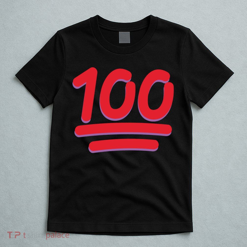 Keep It 100 One Hundred Emoji T-Shirt